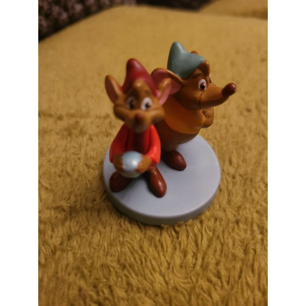 Good Used Disney  Cinderella Jaq Gus Mice 1.75
